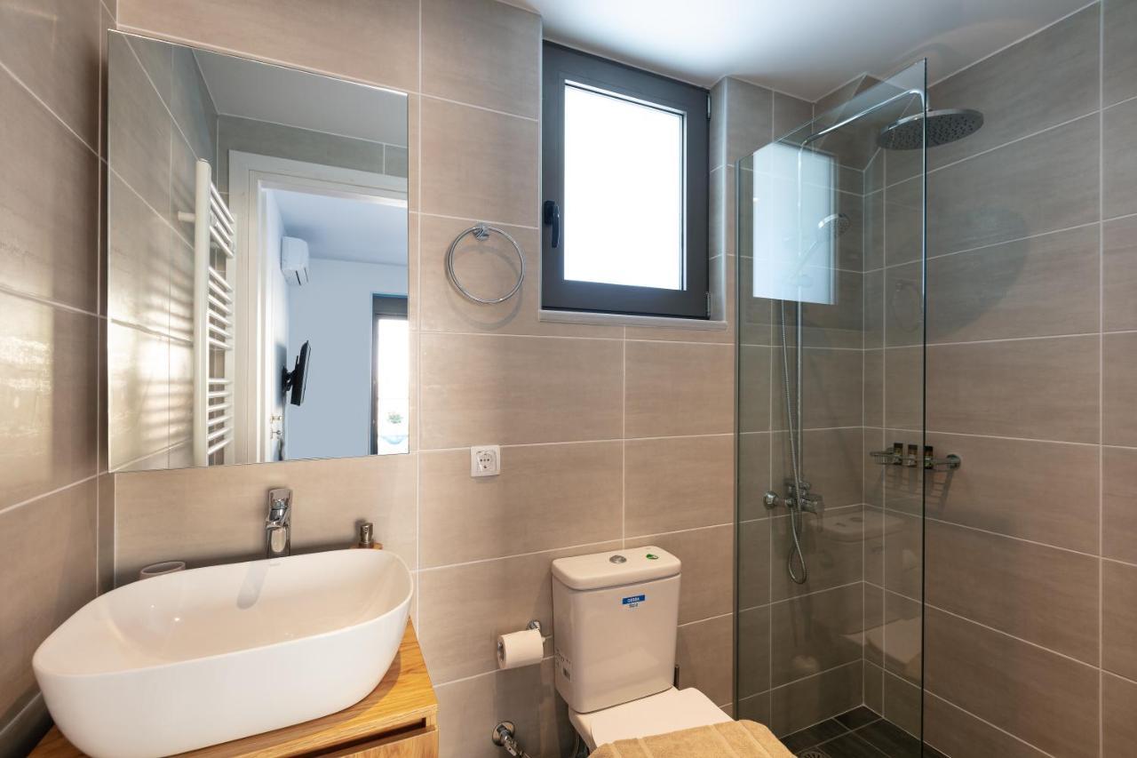 Greek Sky - New Modern Apartment With Shared Pool Tavronitis  Ngoại thất bức ảnh