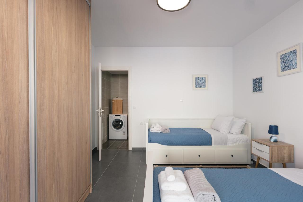 Greek Sky - New Modern Apartment With Shared Pool Tavronitis  Ngoại thất bức ảnh
