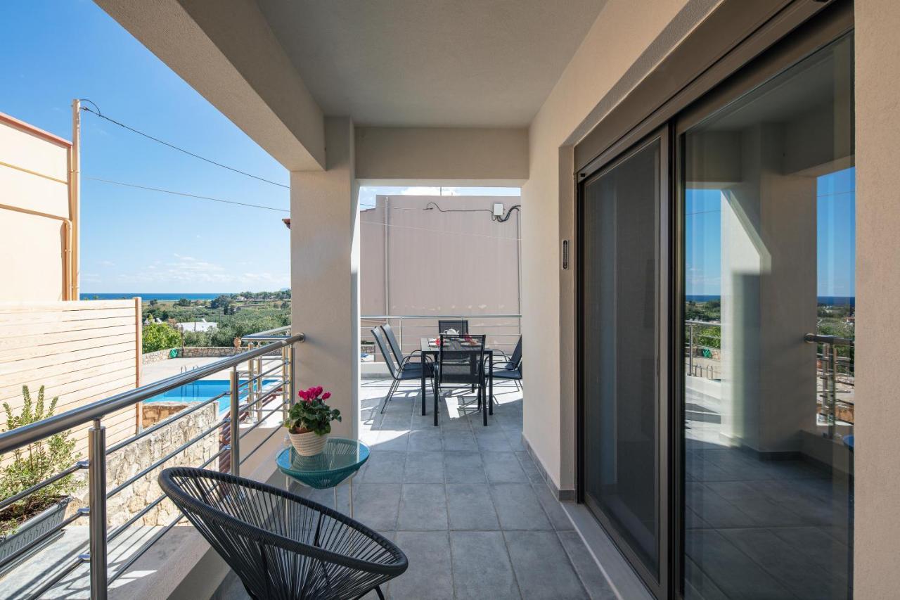 Greek Sky - New Modern Apartment With Shared Pool Tavronitis  Ngoại thất bức ảnh